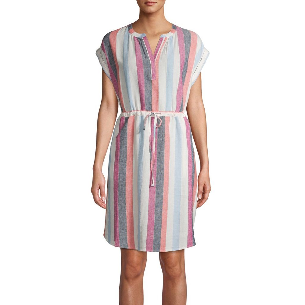 ime and Tru Women's Cinched Waist Dress